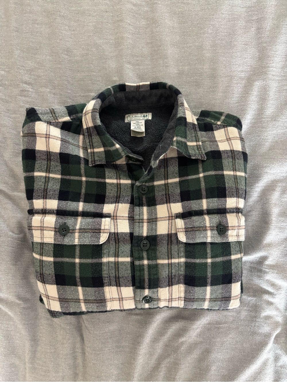 L.L. Bean Fleece Lined Shirt Jacket